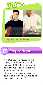 Grippe A : Recommandations pour les personnes malades