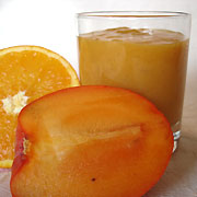 Boisson de r�cup�ration au Kaki