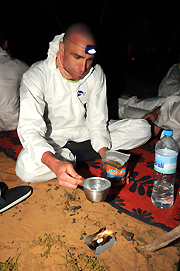 Sachets d'alimentation, Marathon des Sables