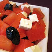 Salade d'�t� past�que f�ta