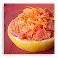 Salade de carottes au pamplemousse : Apport minéral et vitaminique Salade de carottes au pamplemousse : Apport minéral et vitaminique