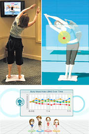 WiiFit et pr�cautions d'usage