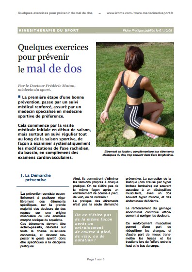 Sur quoi fait mal les reins chez les femmes