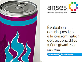Télécharger le Rapport Anses septembre 2013 : Les risques liés à la consommation de boissons énergisantes