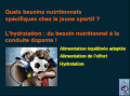 La nutrition du jeune sportif
