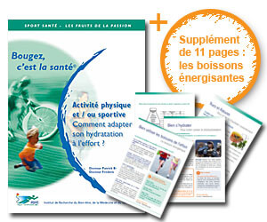 Brochure : hydratation du sportif