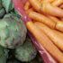 Artichauts, carottes, source de fibres