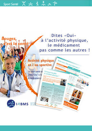 Brochure sport santé sur ordonnance : Dites Oui à l'activité physique