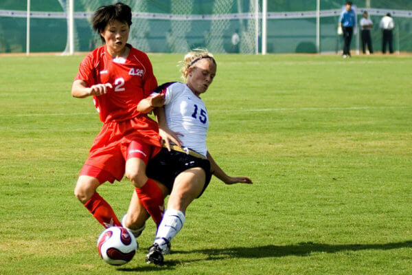 Les blessures fréquentes dans le football féminin