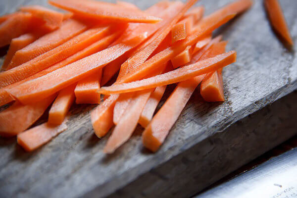 Digestion facile : la carotte