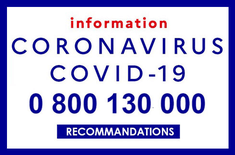 Info Covid-19 : 0 800 130 000