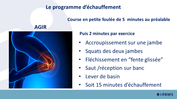 03 - LCA : programme d'échauffement