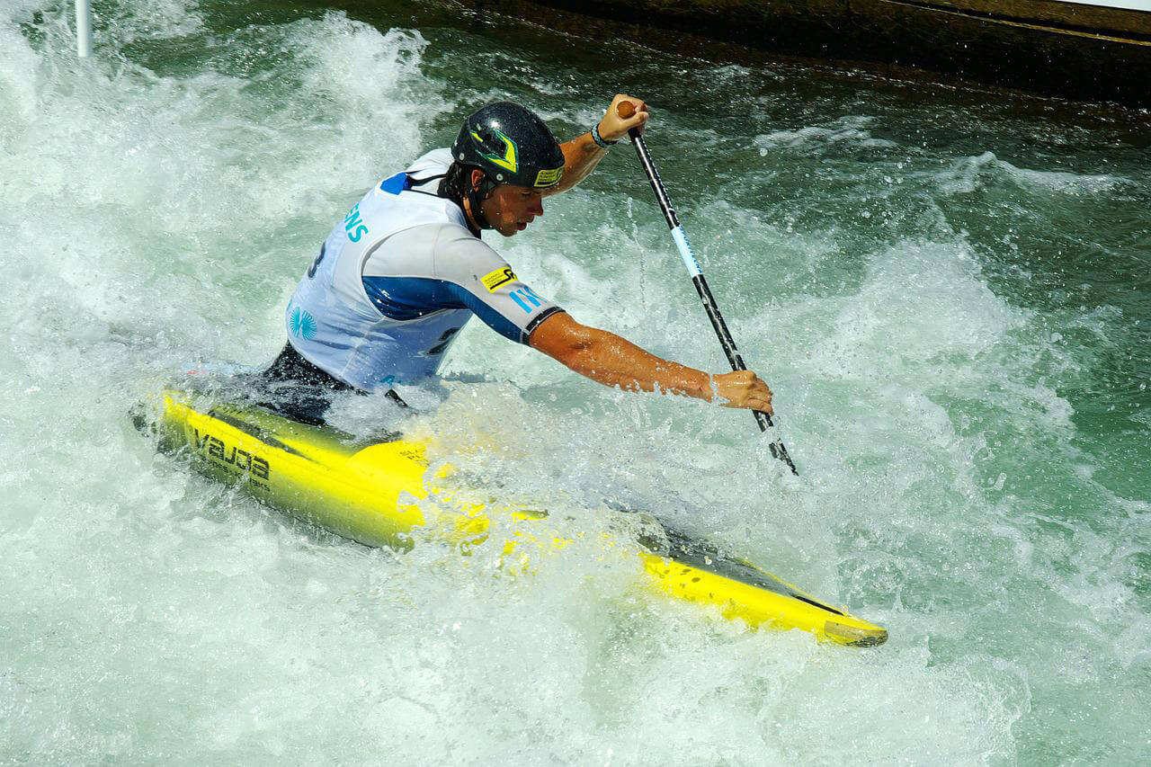 Compétition de kayak